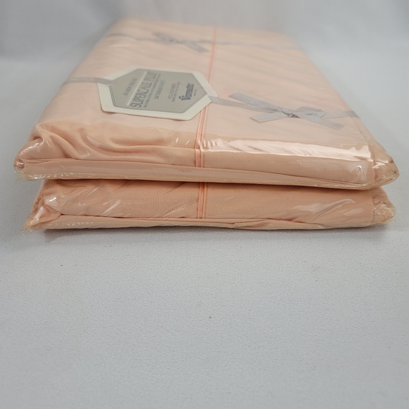 (2) Vtg Wamsutta Supercale Plus Full Flat Sheet - Picture 7 of 12